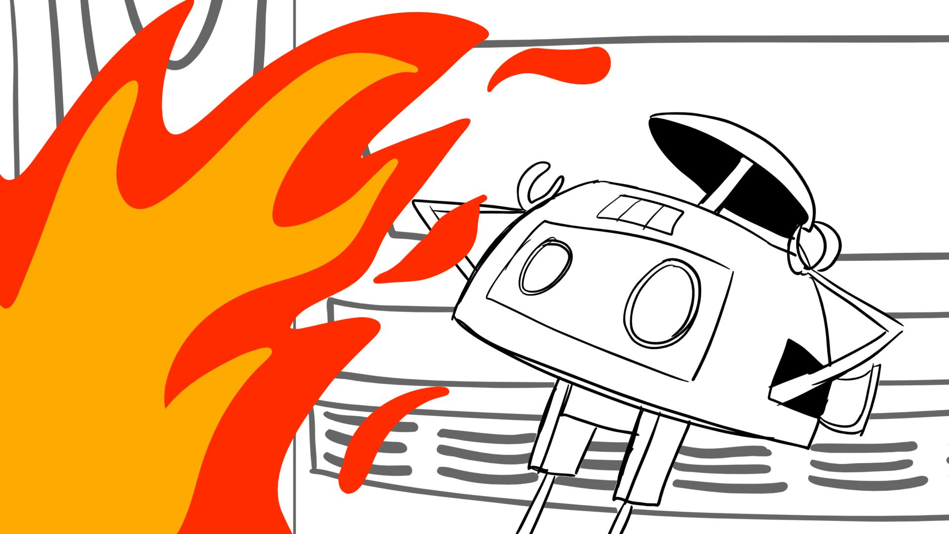 Fun with Nubs — Ep. 108, lámina 240, storyboard by Melissa Ballesteros